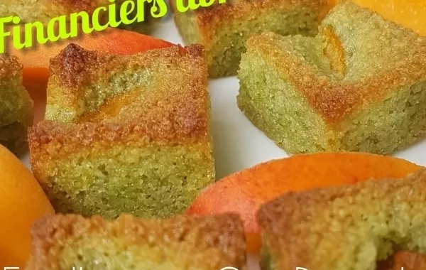 Financiers abricot pistache