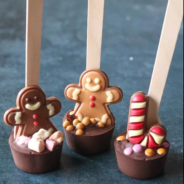 Cuillère chocolat chaud