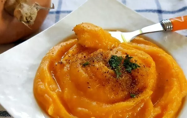 Purée de butternut et carotte