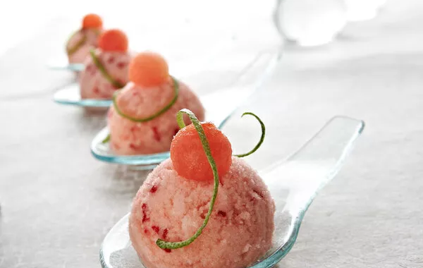 Sorbet pastèque et citron vert