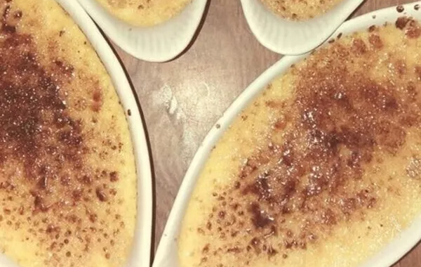 Crème brûlée facile