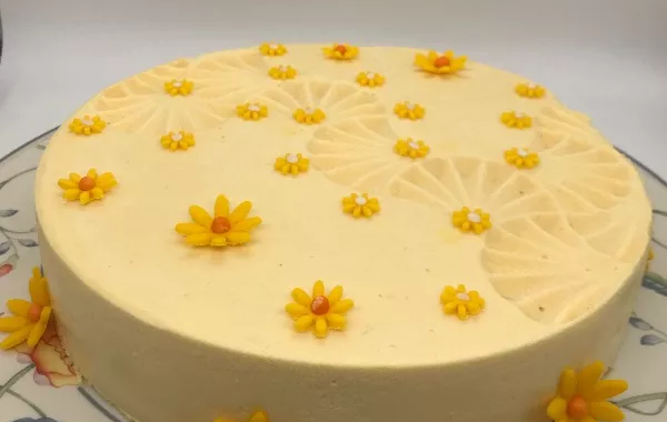 Entremets mangue -passion