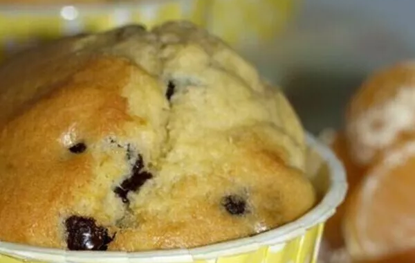 Muffins à la clémentine et chocolat
