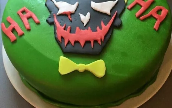 Gâteau joker d'Halloween
