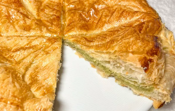 Galette des rois à la pistache