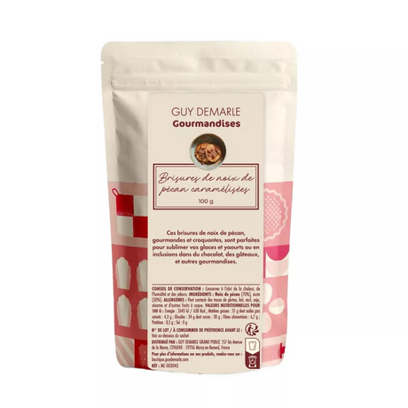 Brisures de noix de pécan caramélisées 100 g
