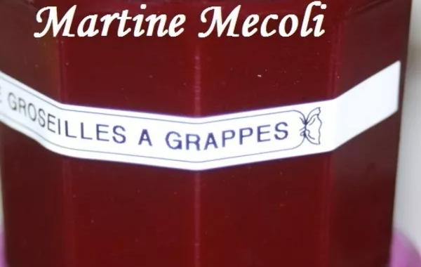 Gelée de groseilles à grappes