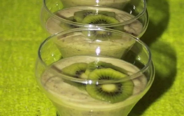 Mousses aux kiwis