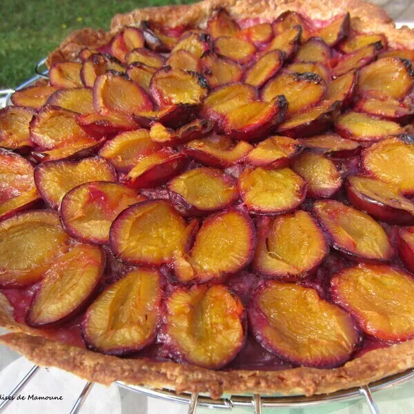 Tarte aux quetsches à IG bas