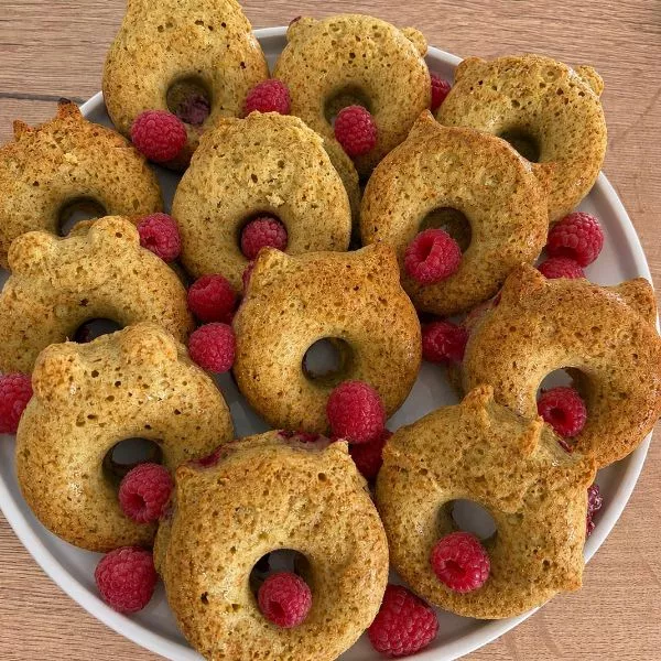 donuts pistache framboise
