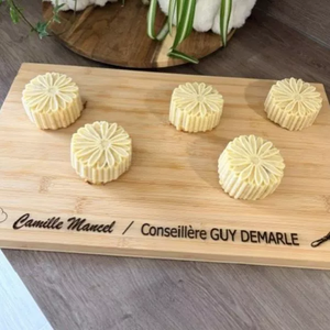 Moelleux pommes de terre et coeur coulant au fromage
