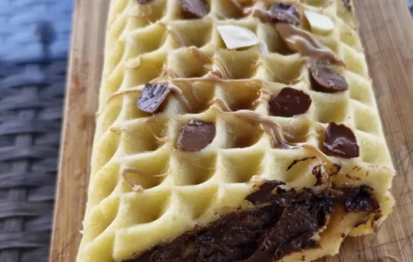 Crêpe finlandaise roulée au chocolat