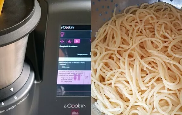 Spaghettis la cuisson