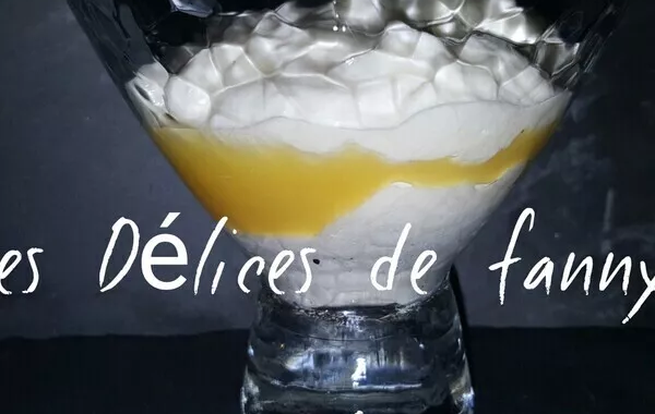 Mousse légère et lemoncurd