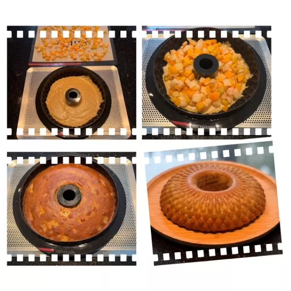 Gâteau aux fruits du verger