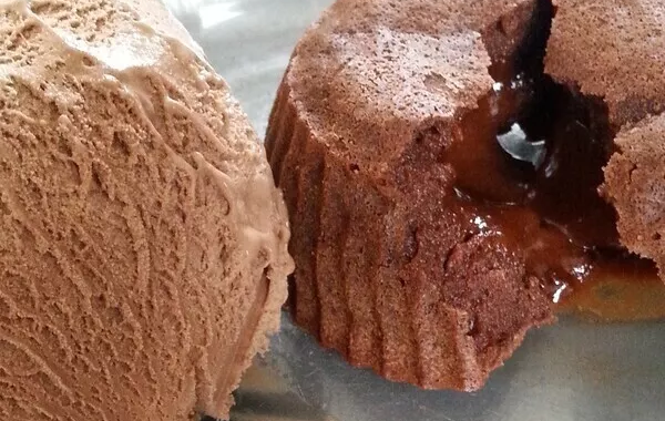 fondants mi cuits au chocolat noir