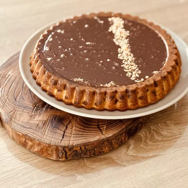 Tarte renversé snikers