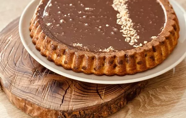 Tarte renversé snikers