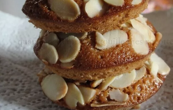 Moelleux au praliné et amandes