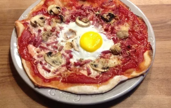 Pizza pâte au skyr weight watchers
