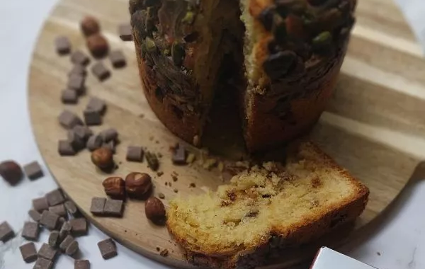 Panettone au chocolat