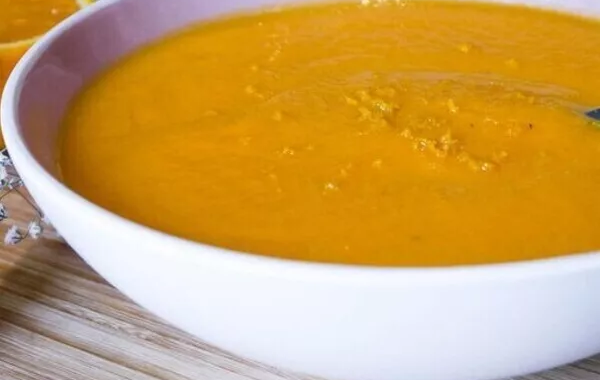 soupe de carottes à l'orange