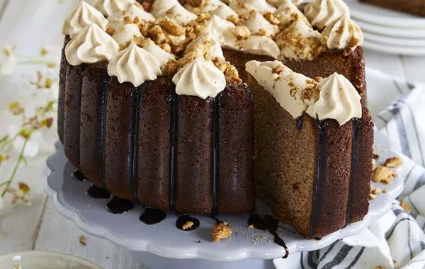 Gâteau au chocolat praliné