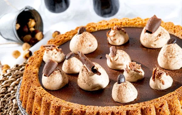Tarte chocolat café ("Fête des pères")