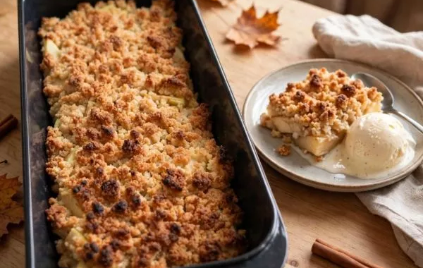 Crumble aux pommes