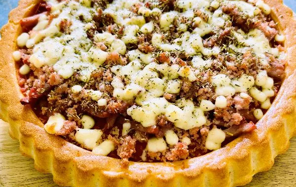 Pizza renversé