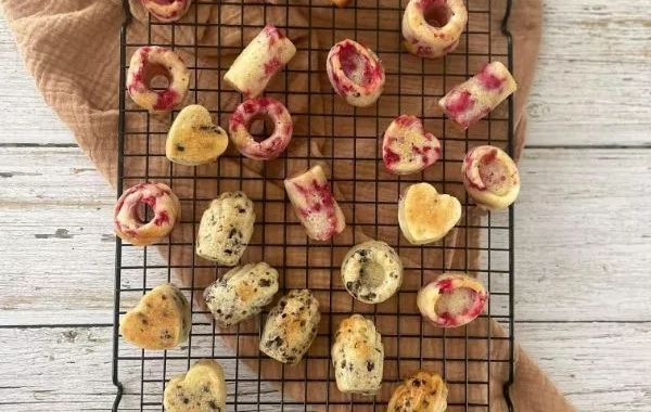 Mignardises sucrées oréo & citron framboises