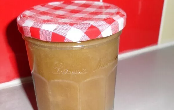 Confiture de rhubarbe à l'agar-agar