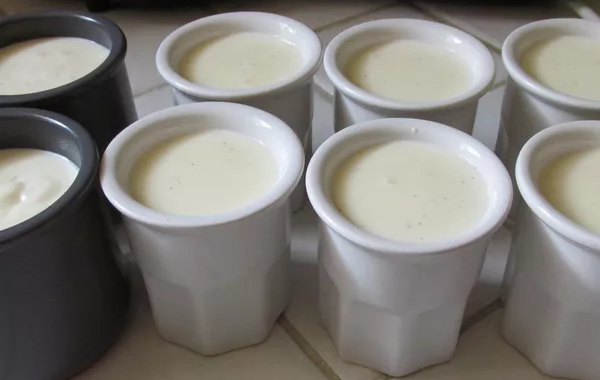 Crèmes à la vanille