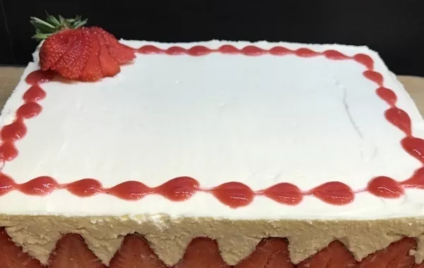 Fraisier au mascarpone