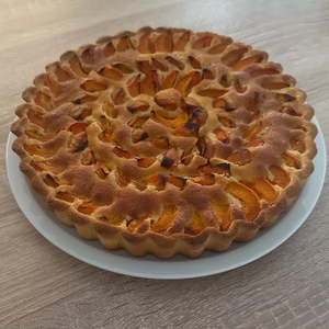 Tarte abricot à la crème d’amandes