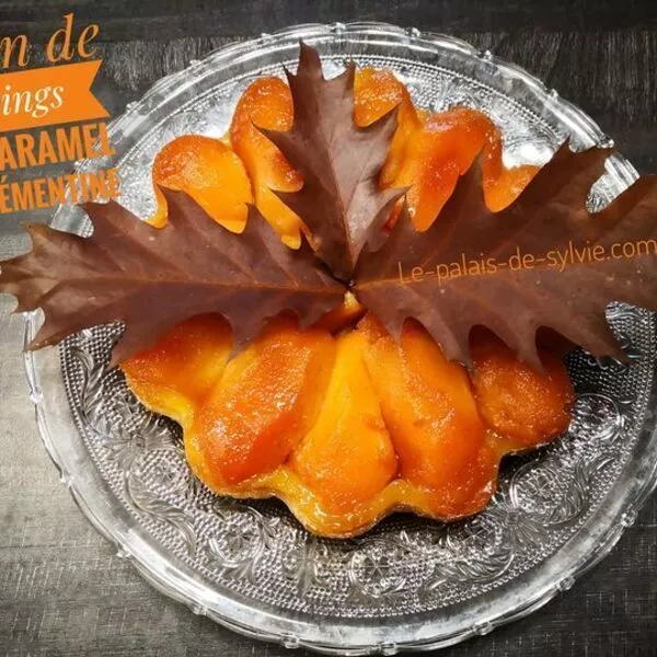 Tatin de coings et son caramel de clémentines