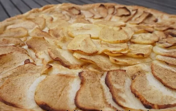 tarte aux pommes si fine!!
