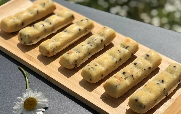 Barres au citron et chocolat (pour utiliser la pulpe de la citronnade)