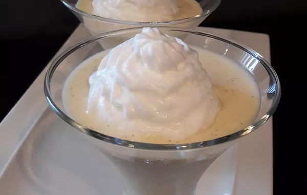Crème Anglaise et ses Iles flottantes vapeur