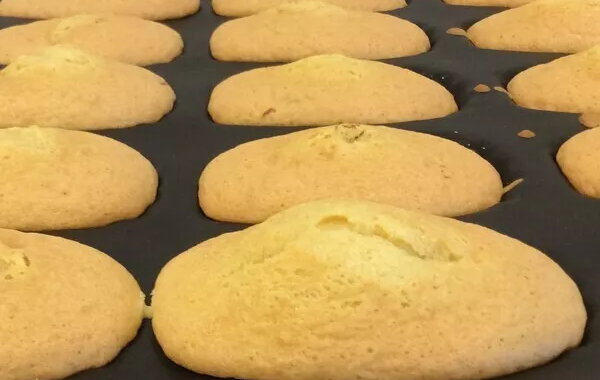 Madeleines au nutella