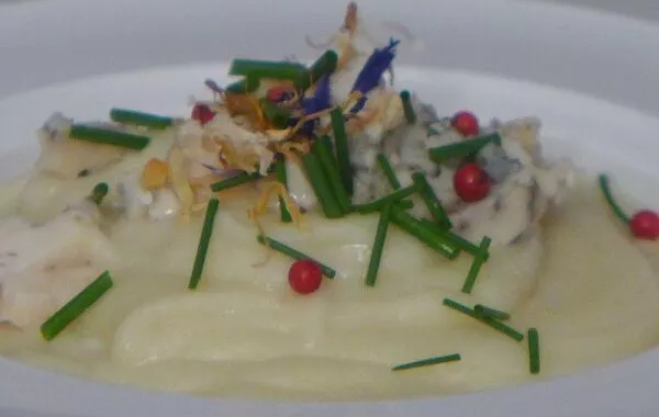 Crème de céleri au Roquefort