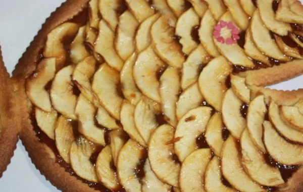 Tarte aux pommes du premier avril