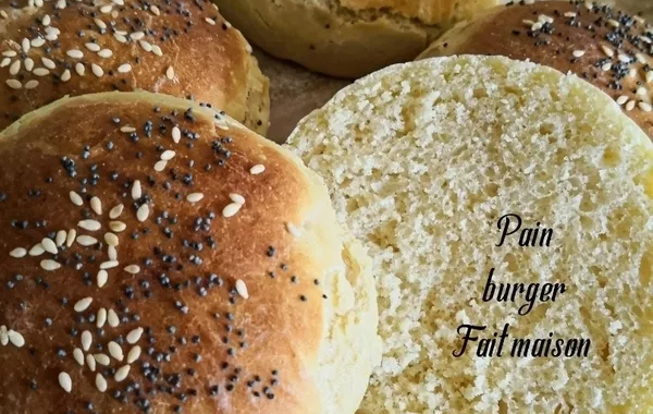 Pain Burger maison