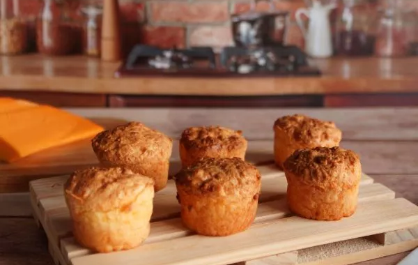 Mini-cakes à la mimolette