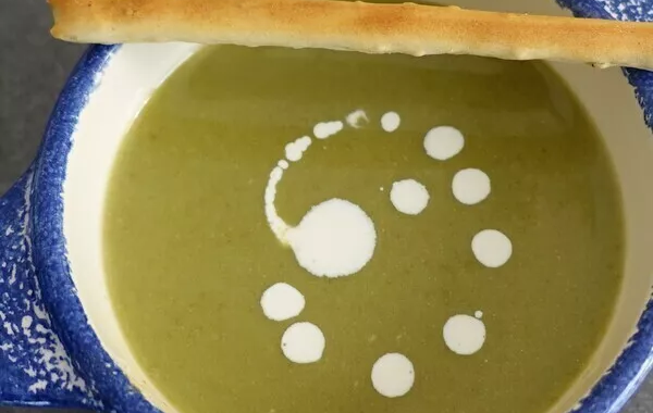 velouté épinard pois cassés