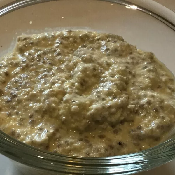 Pudding aux graines de Chia et noix de cajou