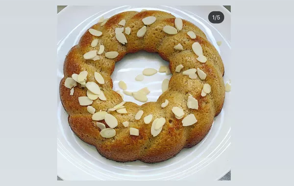 Couronne aux amandes 🤤