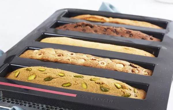 Cakes longs x5 variations salées