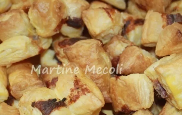 Feuilletés aux anchois sans cook'in
