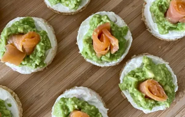 Cheesecake avocat saumon